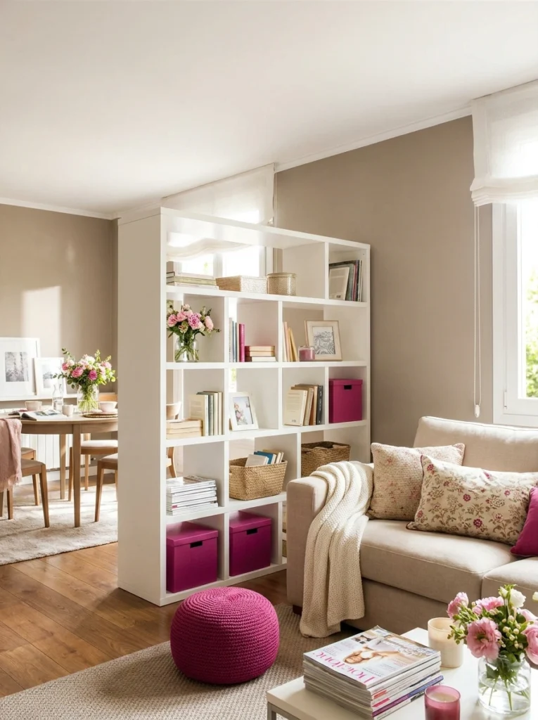 15 Studio Apartment Layout Ideas with Beautiful Room Dividers