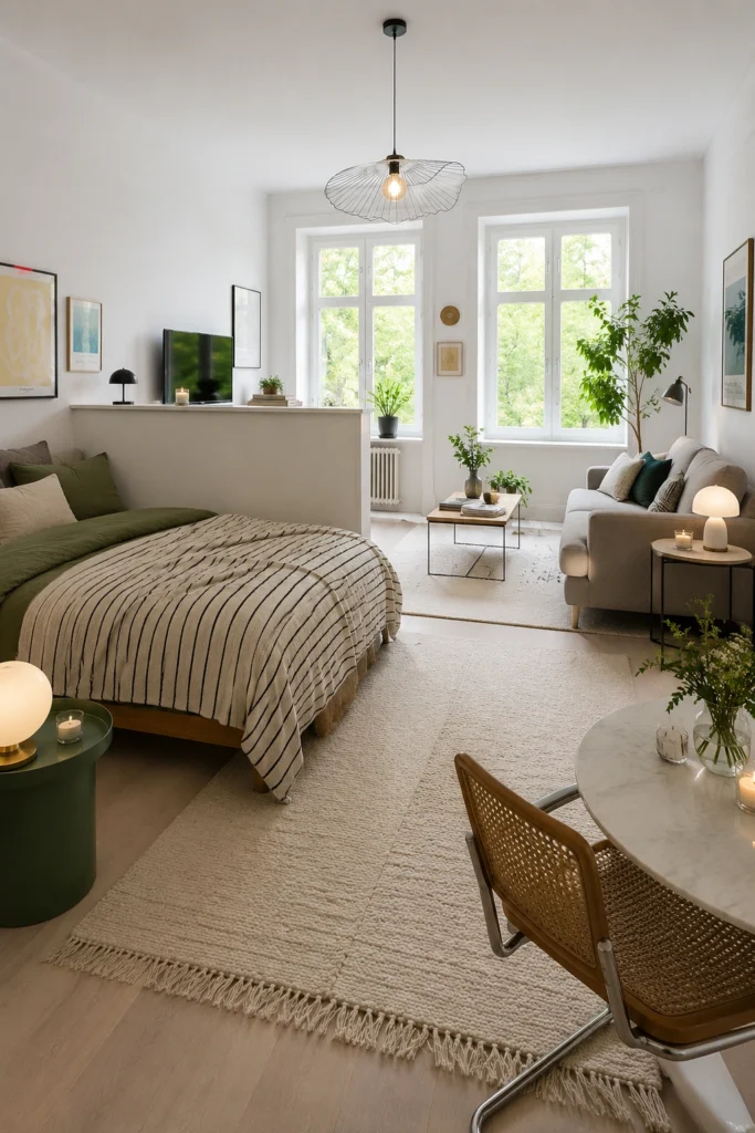 Studio Apartment Decor Inspiration
