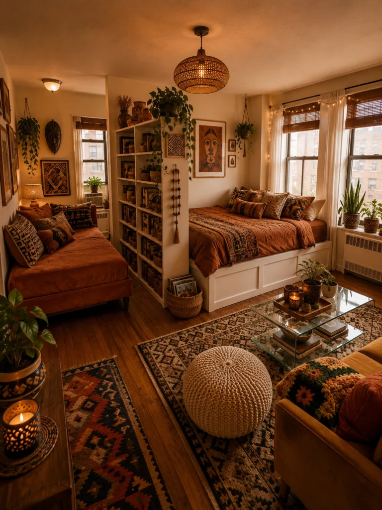 Afrohemian Studio Apartment Ideas