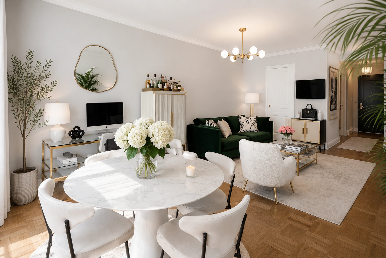 12 Feminine Studio Apartment Decor Ideas Pretty & Practical