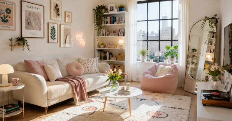 12 Pastel Studio Apartment Decor Ideas That Feel Grown-Up, Not Girly