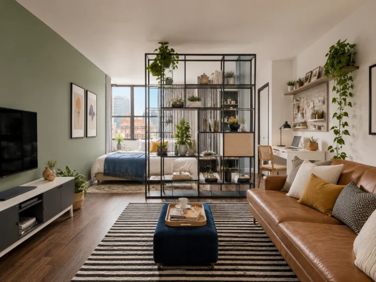 13 Studio Apartment Makeover Ideas for Students