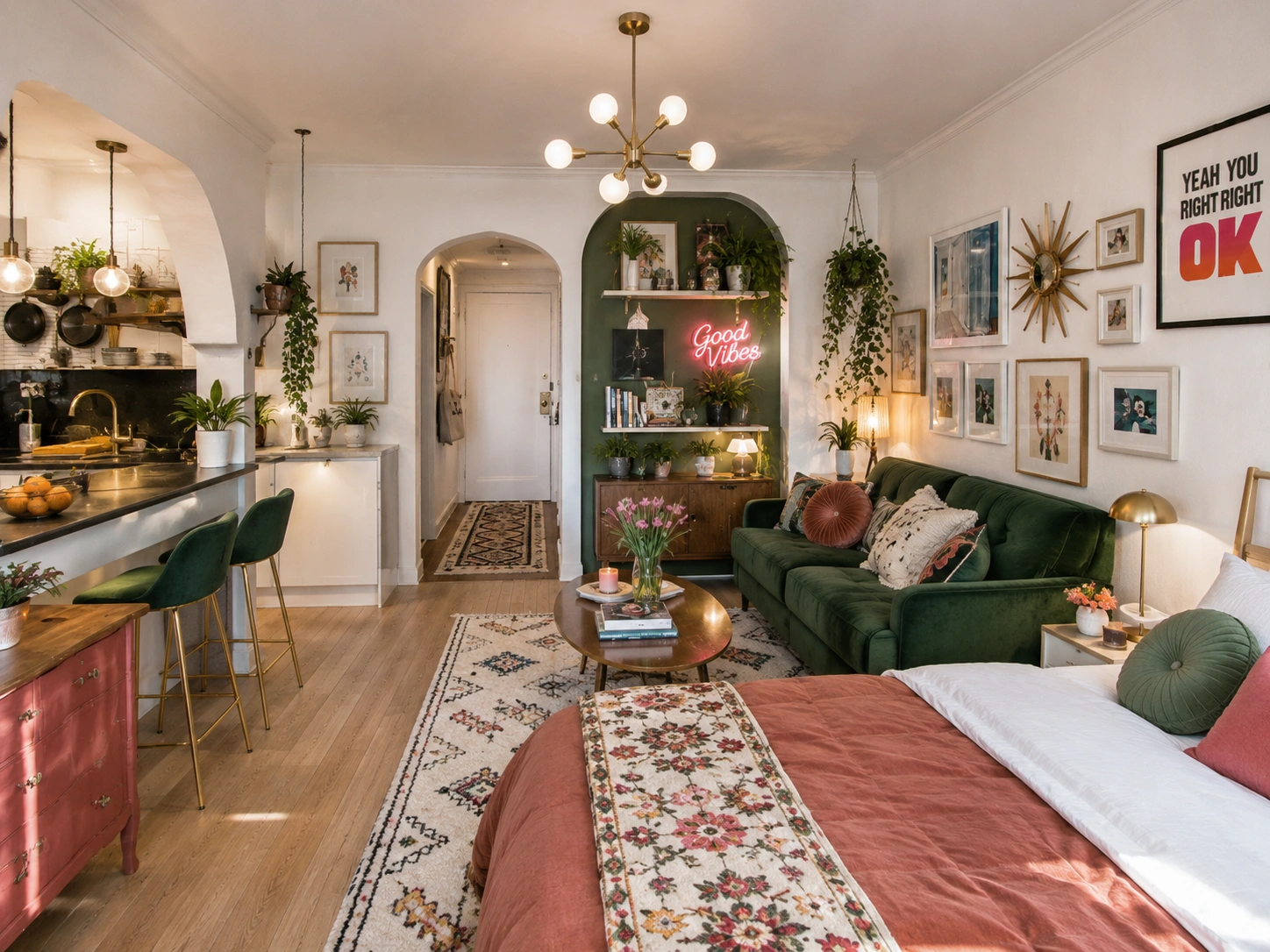 15 Bold Studio Apartment Decor Ideas That Instantly Transform Small Spaces
