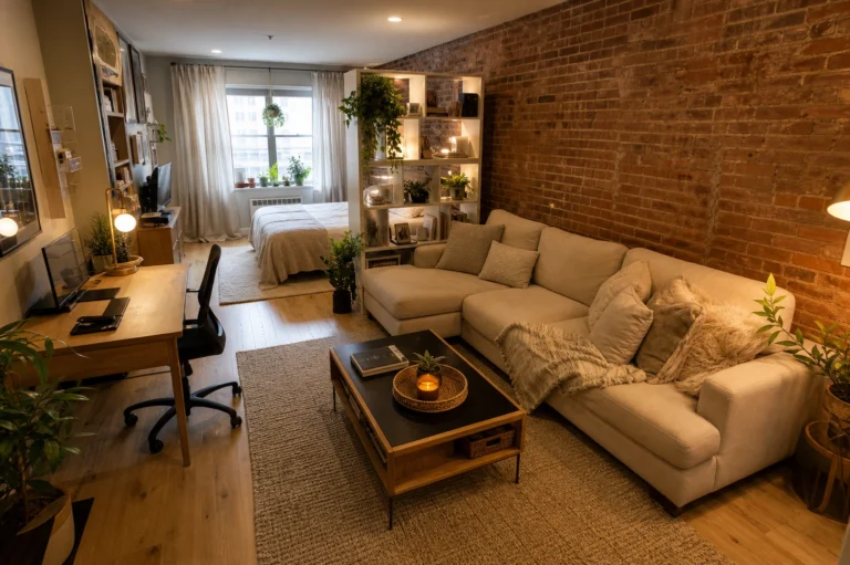 15 Studio Apartment Ideas with Brick Walls