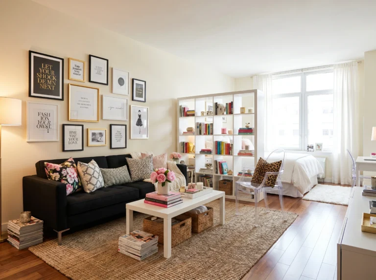 15 Studio Apartment Makeover Ideas with Room Dividers