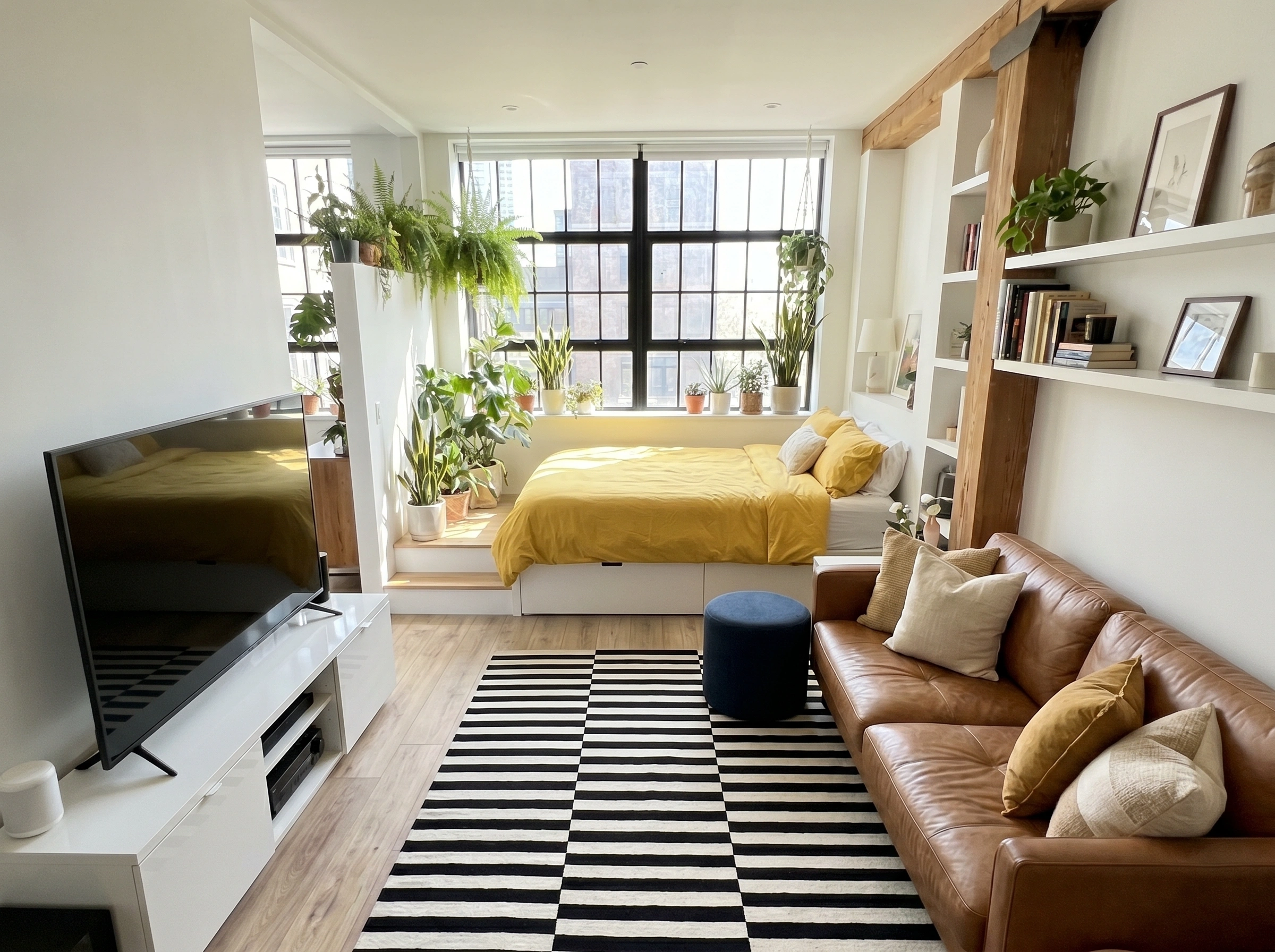 16 Studio Apartment Ideas for Couples Living Together