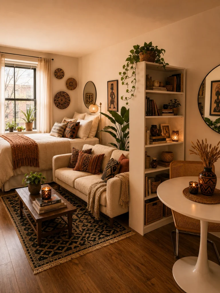  Afrohemian Studio Apartment Ideas