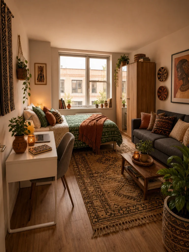  Afrohemian Studio Apartment Ideas