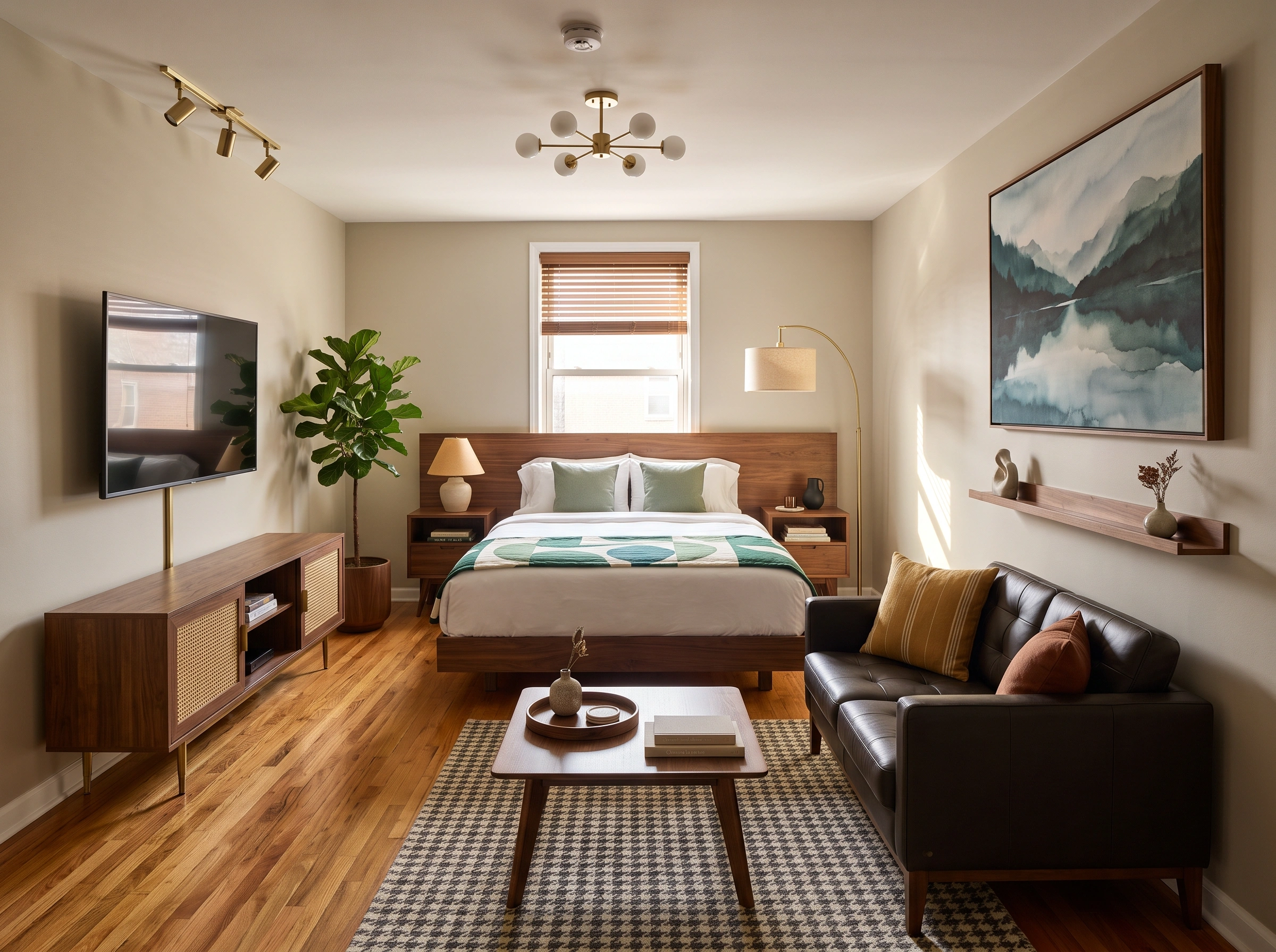 Mid-Century Modern Studios Apartments