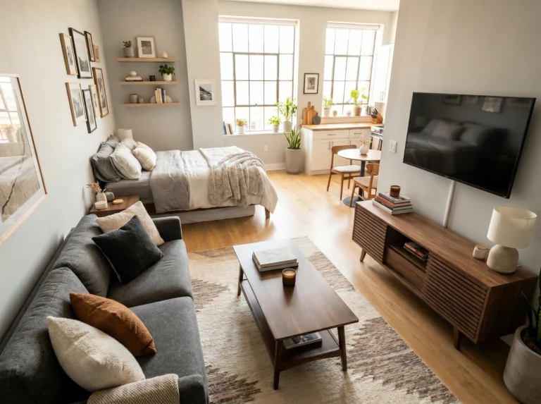 18 Studio Apartment Ideas for Women: Soft, Stylish and Seriously Functional