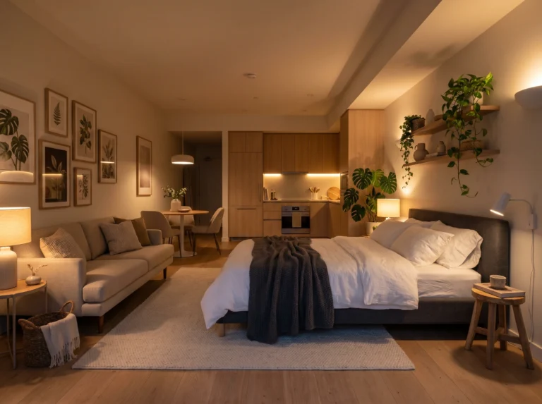 Studio Apartment Lighting Mistakes