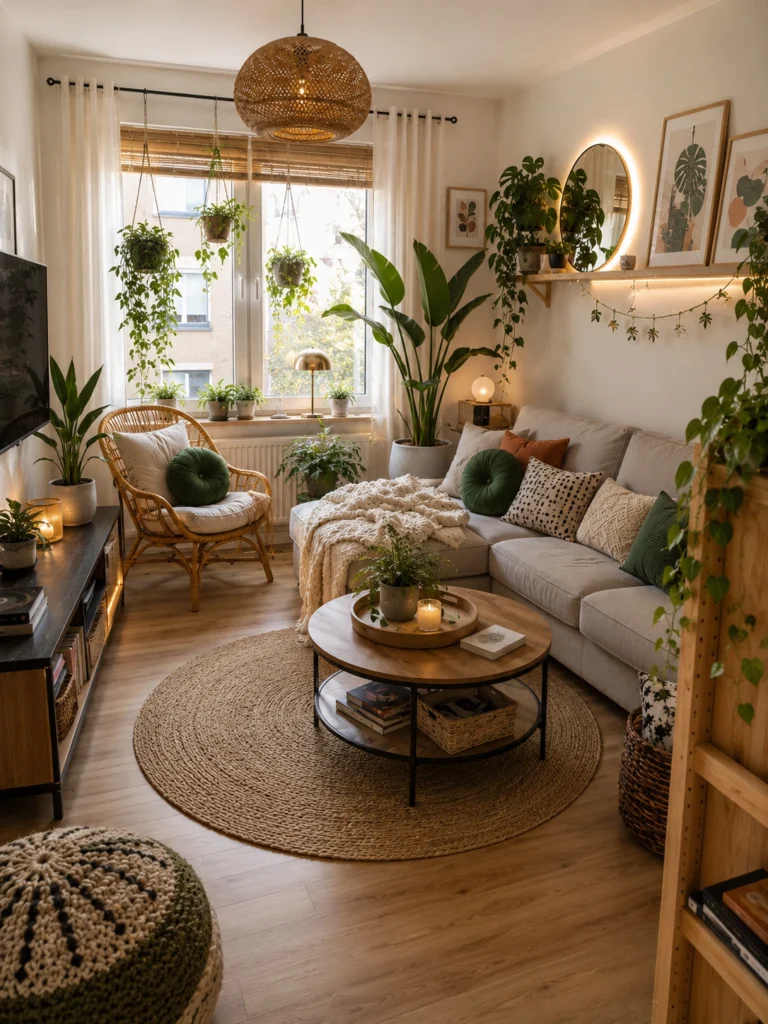 how To decorate A Boho studio apartment
