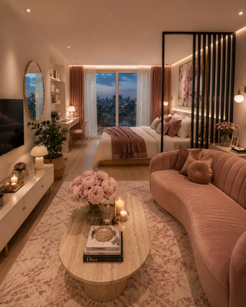How Do Couples Live in a Studio Apartment