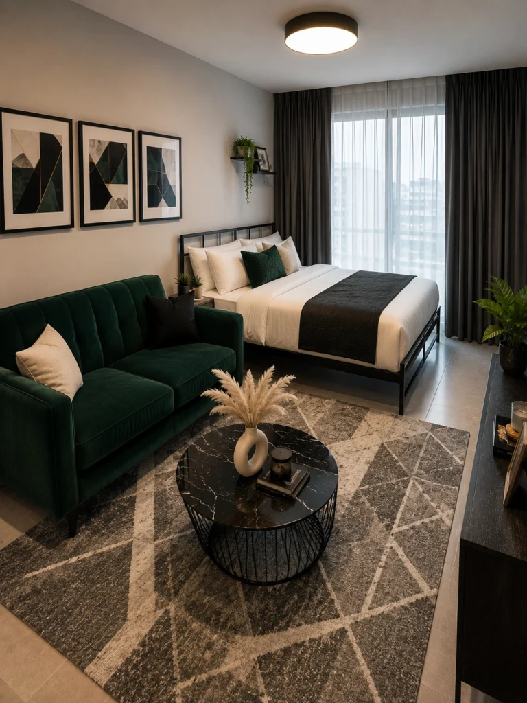 What Colors Make a Studio Apartment Look Bigger