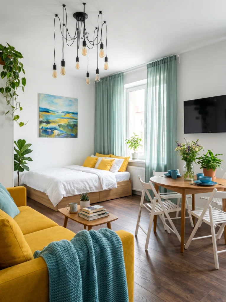 Mini Studio Apartment Dining Ideas