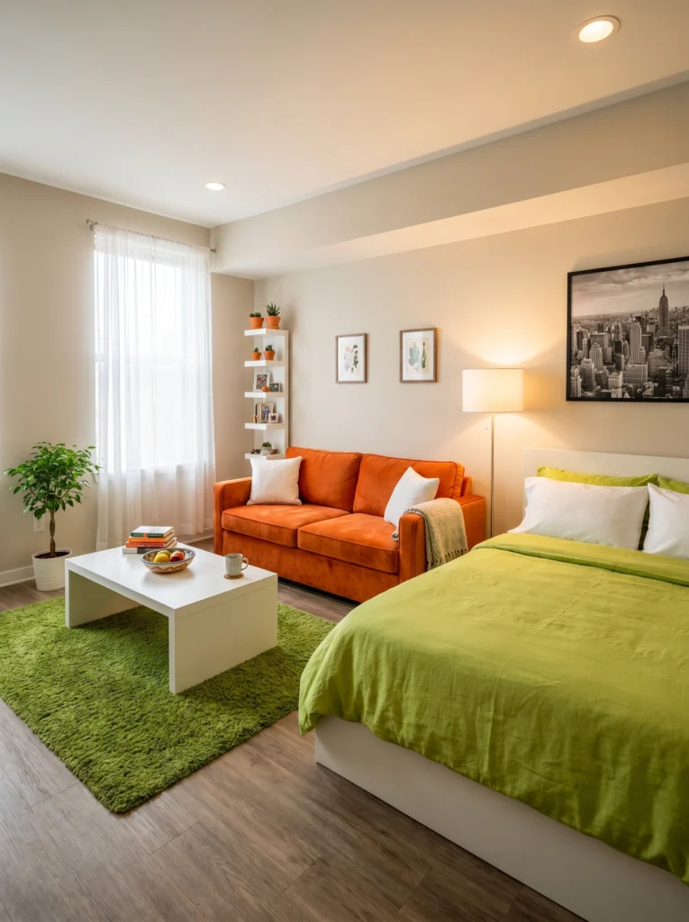 Mini Studio Apartment Rug Ideas