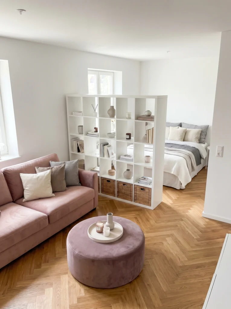 Stylish Ways to Separate a Bedroom in a Studio Apartment