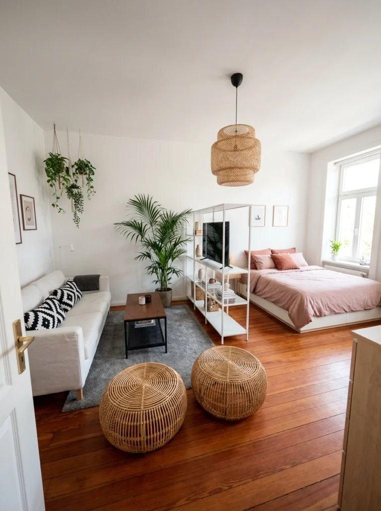 17 Smart Room Dividers with Storage for Studio Apartments