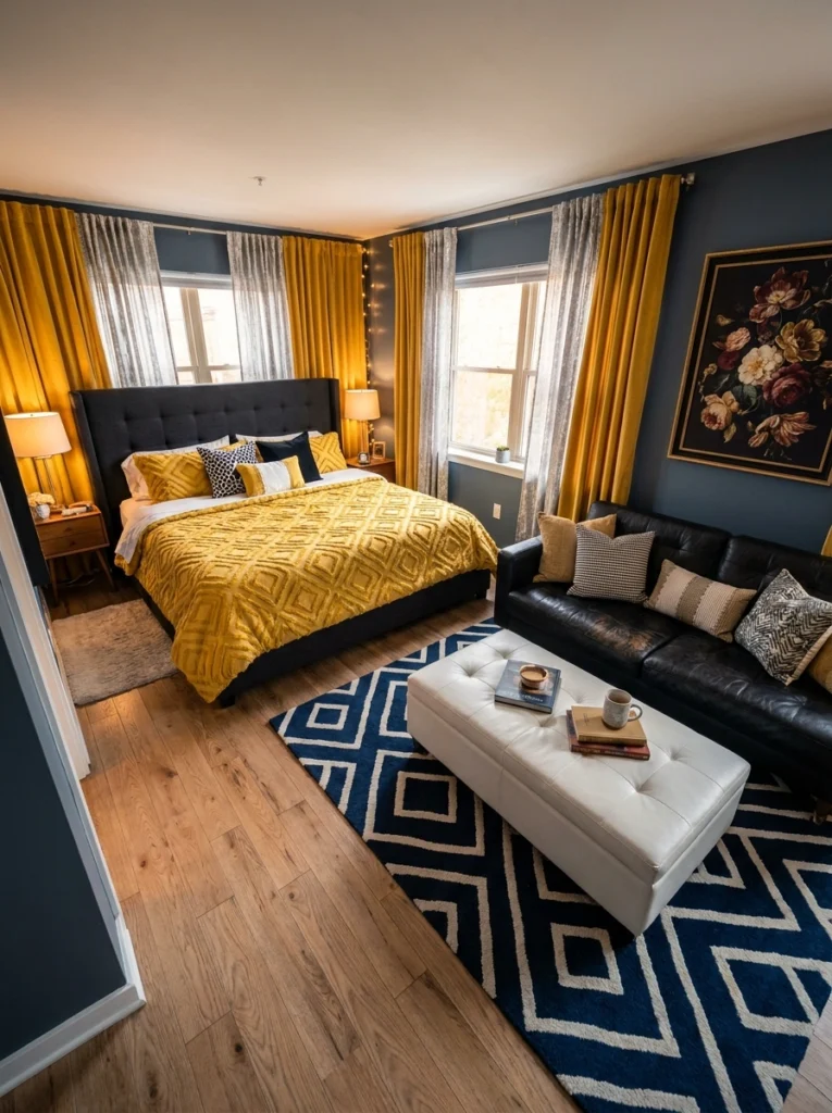 Studio Apartment Bedroom Ideas for Couples