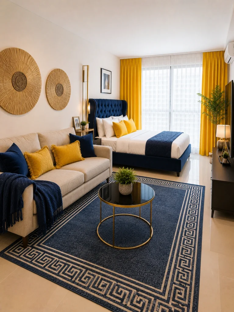 Studio Apartment Bedroom Wall Decor
