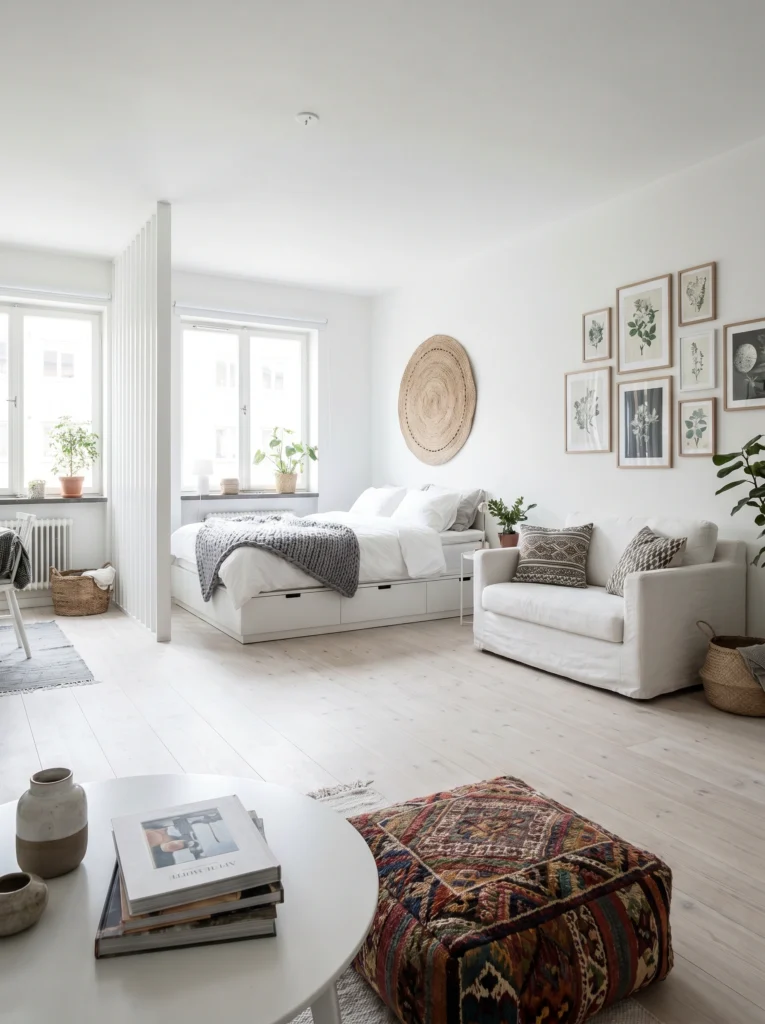 Studio Apartment Bedroom Divider Ideas 