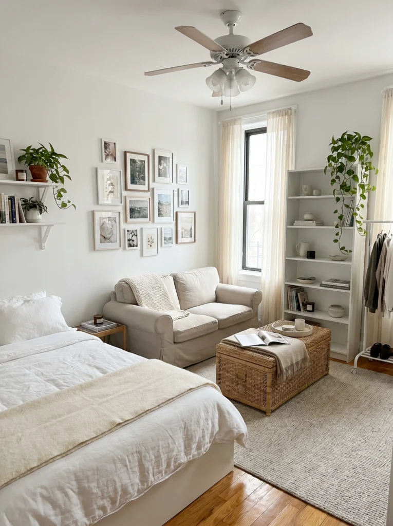 Studio Apartment Bedroom Cozy Ideas