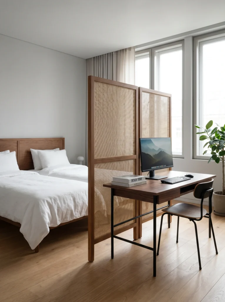 Folding Room Divider Ideas for Studio Apartments