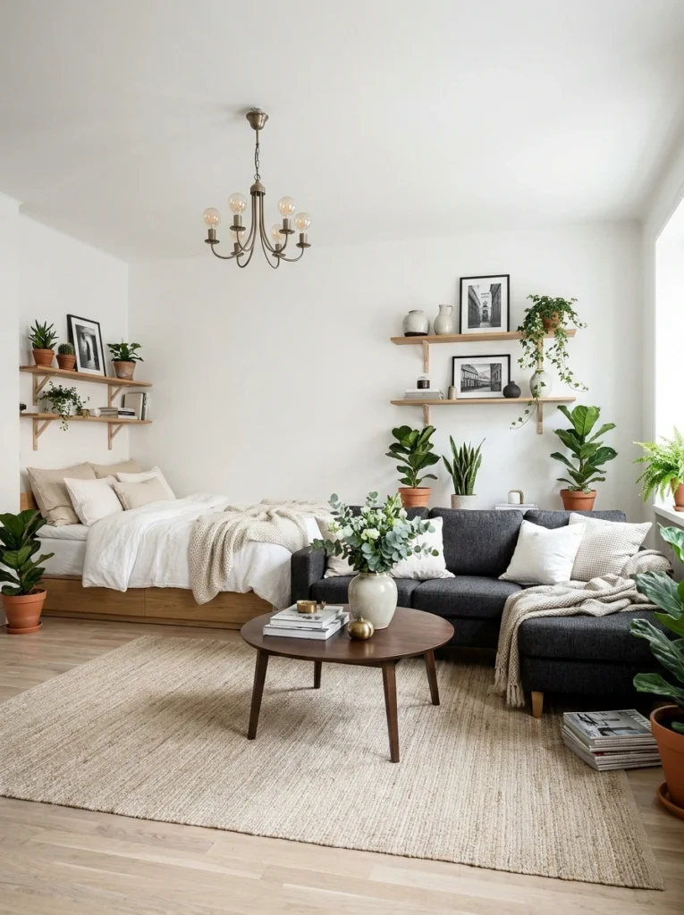 Studio Apartment Ideas for a Clean and Minimalist Look