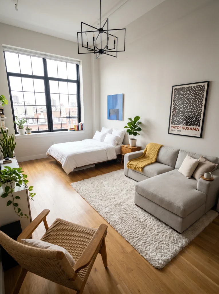 Studio Apartment Ideas That Balance Beauty and Function