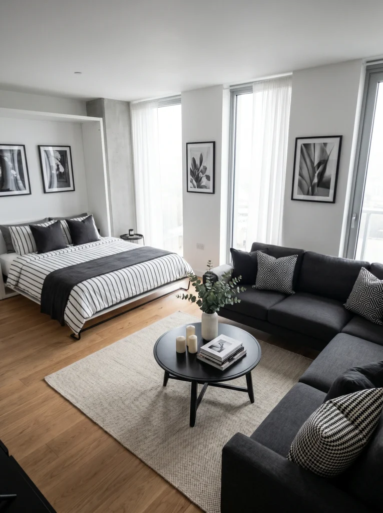 Studio Apartment Bedroom Ideas for Couples