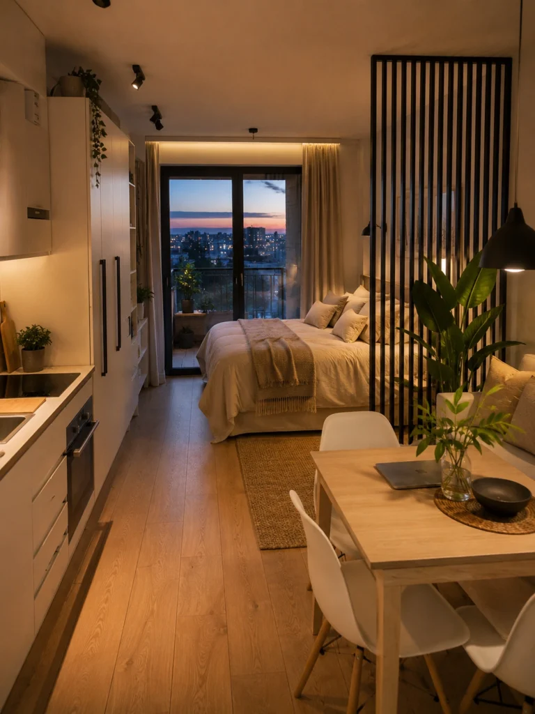 Mini Studio Apartment Dining Ideas