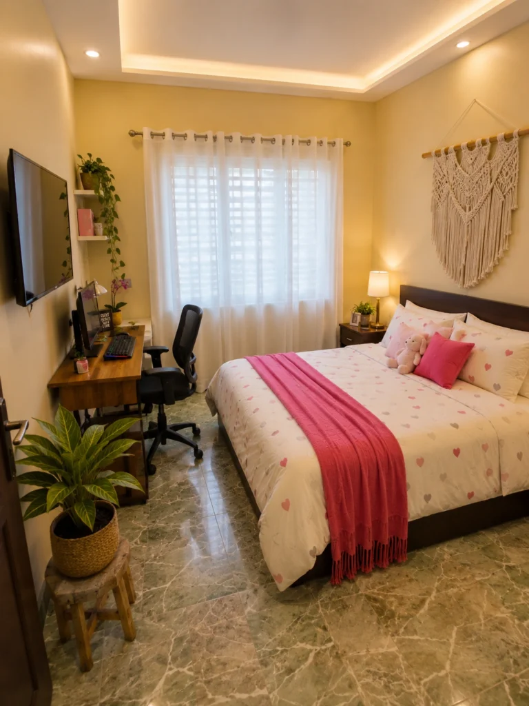 Studio Apartment Bedroom Wall Decor