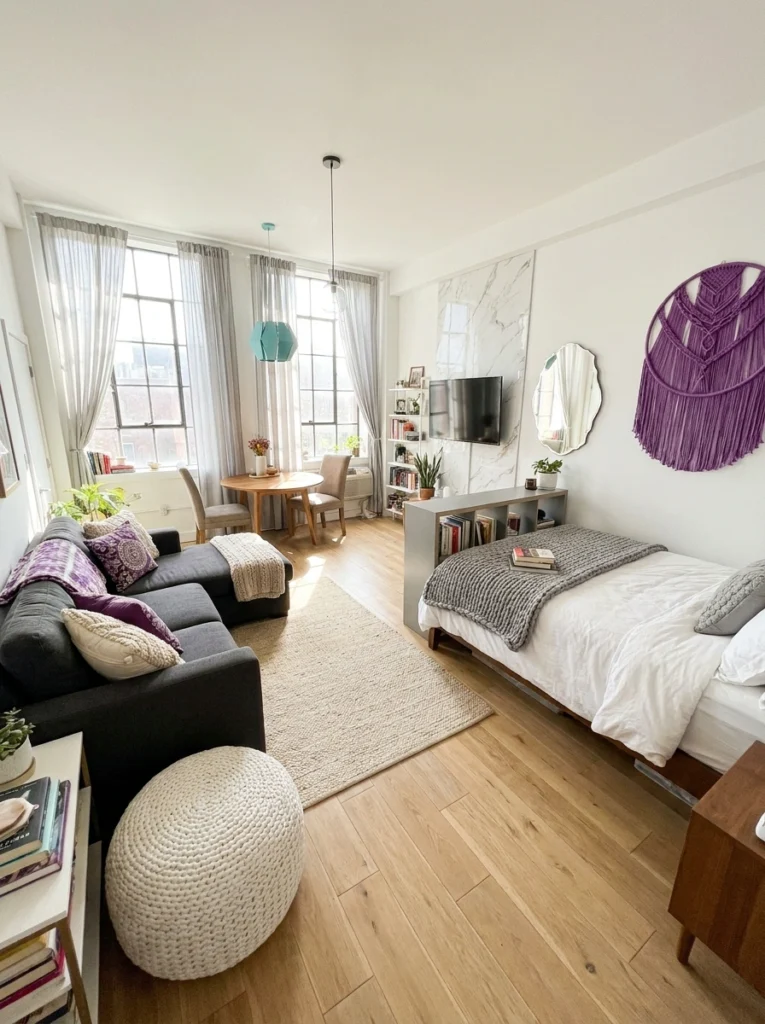 Mini Studio Apartment Minimalist Ideas 