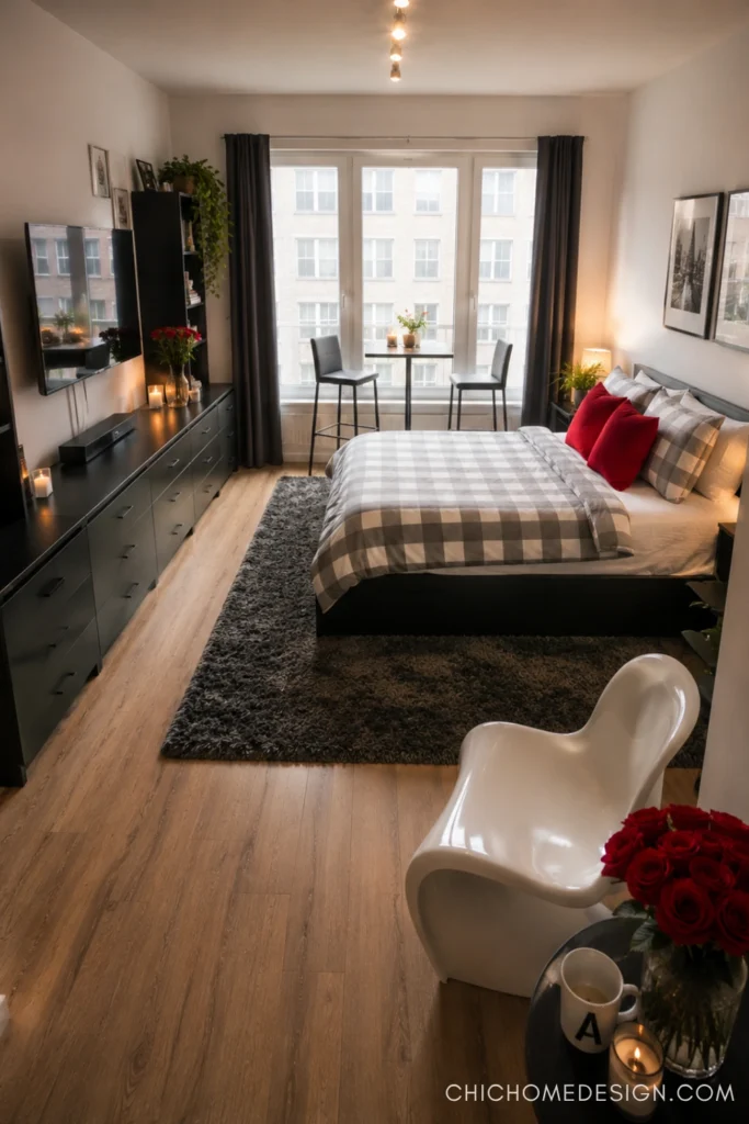Studio Apartment Bedroom Ideas for Couples