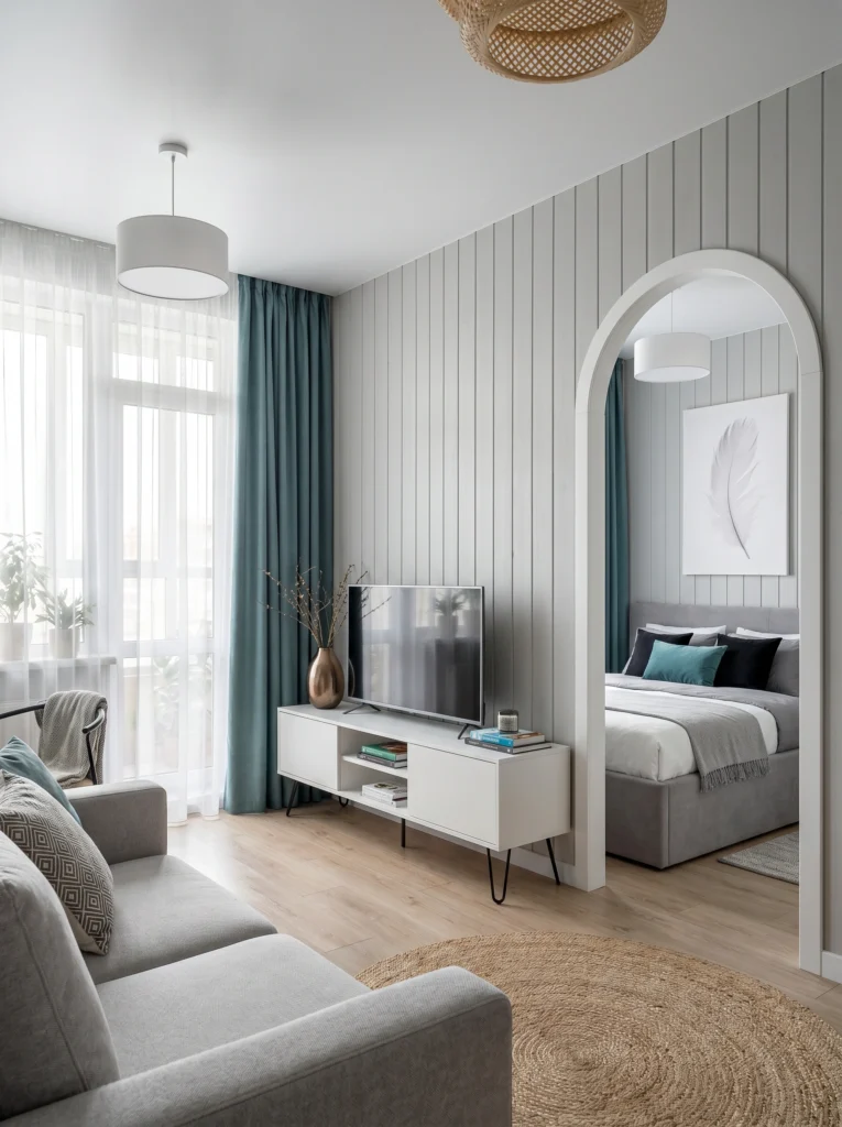Studio Apartment Bedroom Divider Ideas 