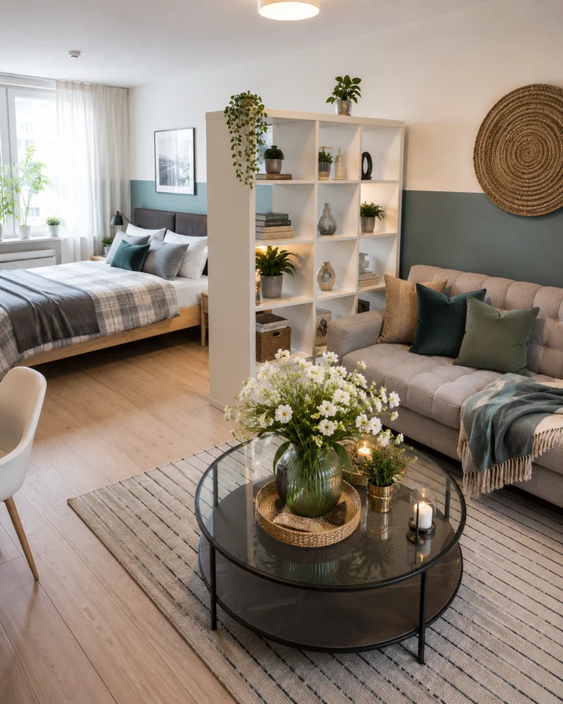 Studio Apartment Bedroom Separation Ideas