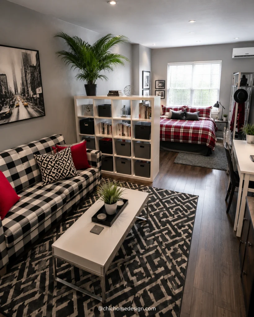 17 Smart Room Dividers with Storage for Studio Apartments