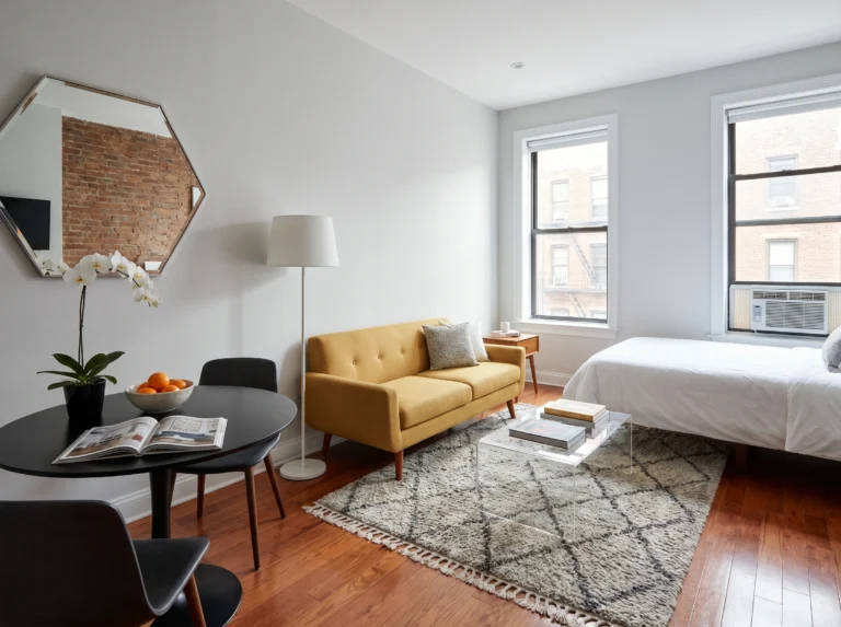 17 Studio Apartment Ideas for a Clean and Minimalist Look
