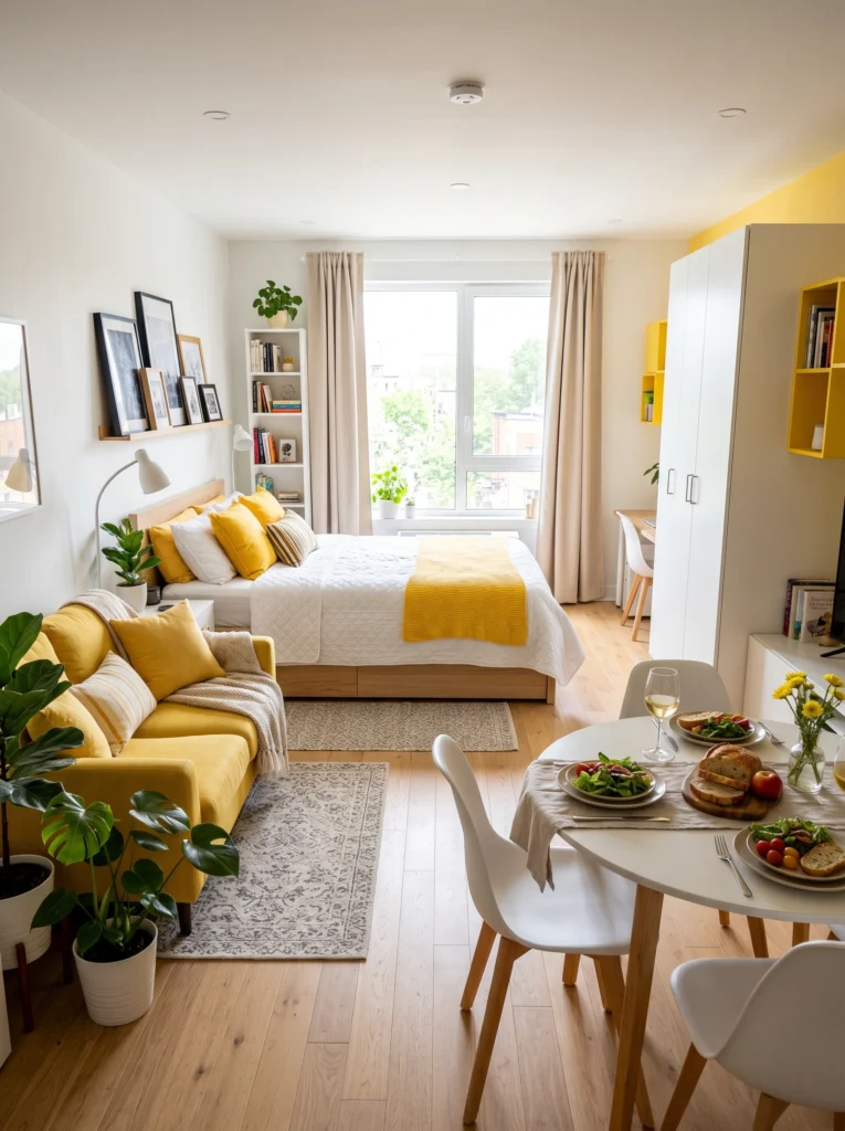 Studio Apartment Ideas That Balance Beauty and Function