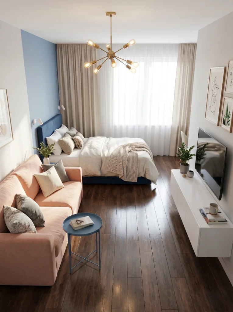 Mini Studio Apartment Aesthetic Ideas