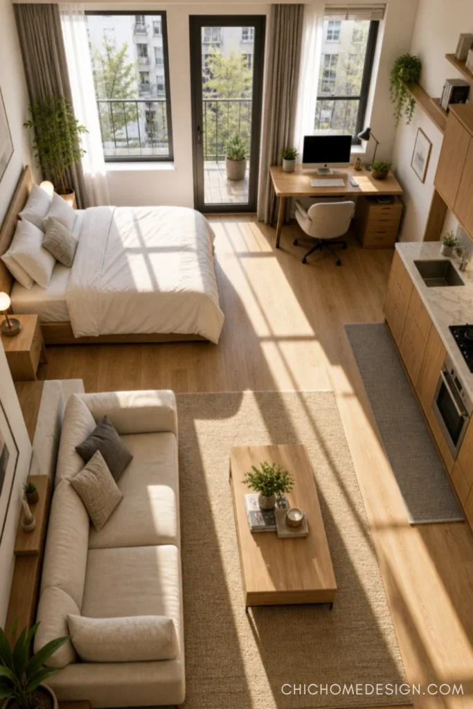  Studio Apartment Home Office Ideas