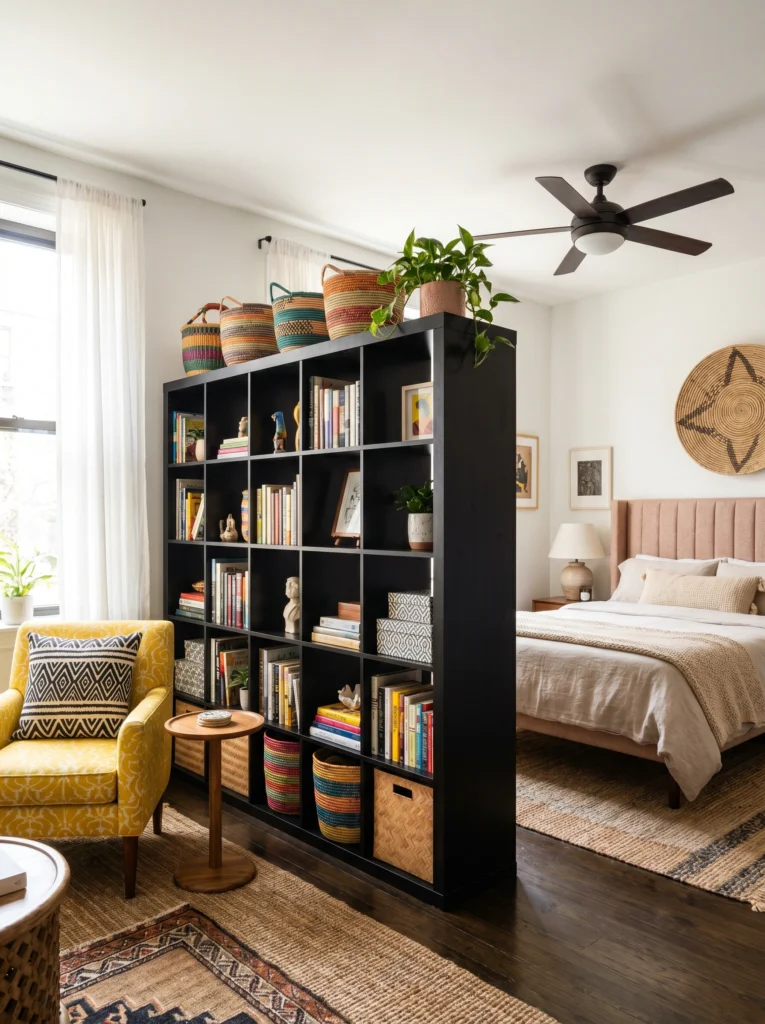 Stylish Ways to Separate a Bedroom in a Studio Apartment