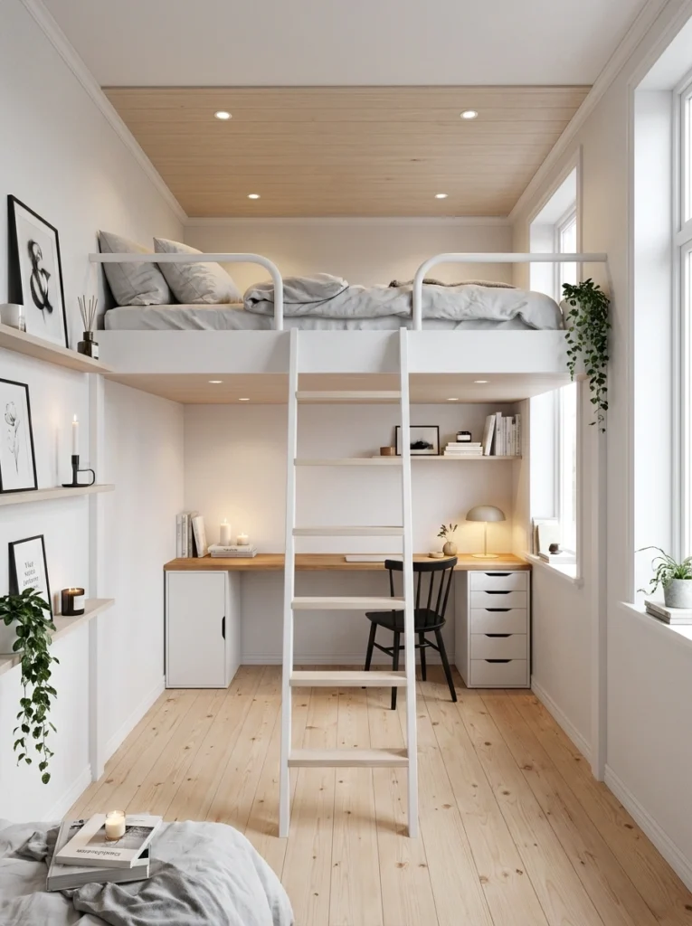 Genius Under-Loft Ideas for Studio Apartments