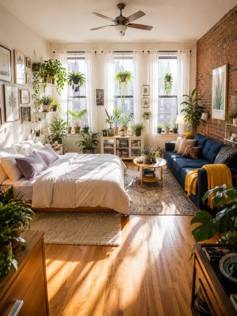 Mini Studio Apartment Plant Ideas