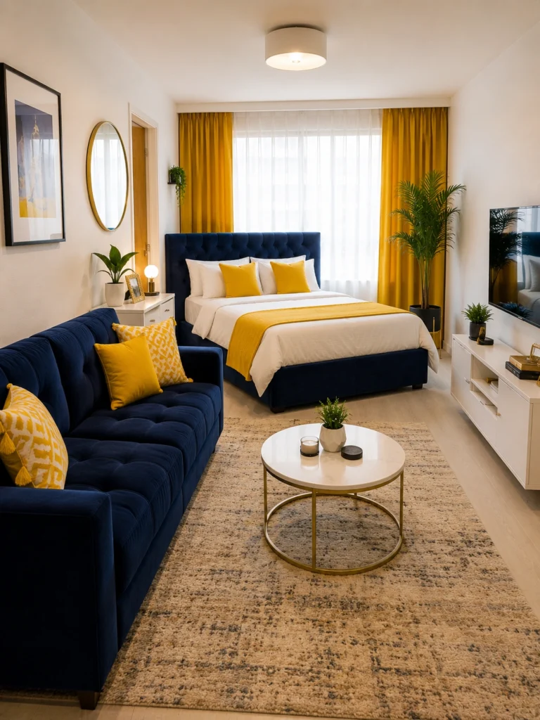 What Colors Make a Studio Apartment Look Bigger