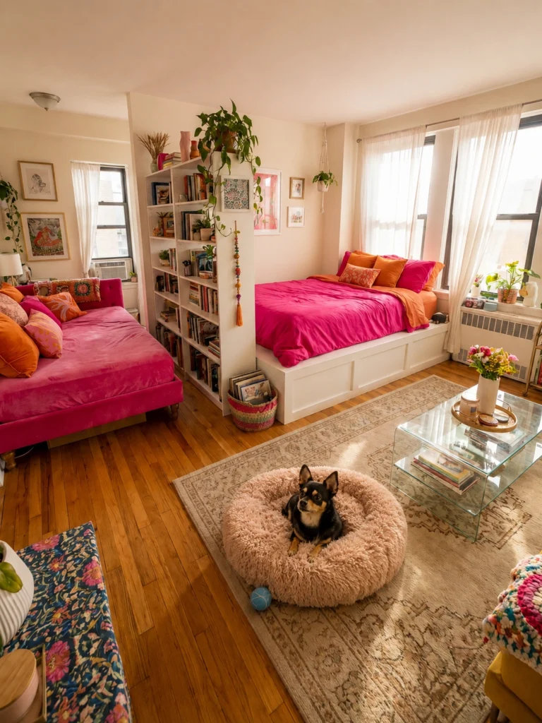  Studio Apartment ideas for women With Pets Dog-Friendly Layouts