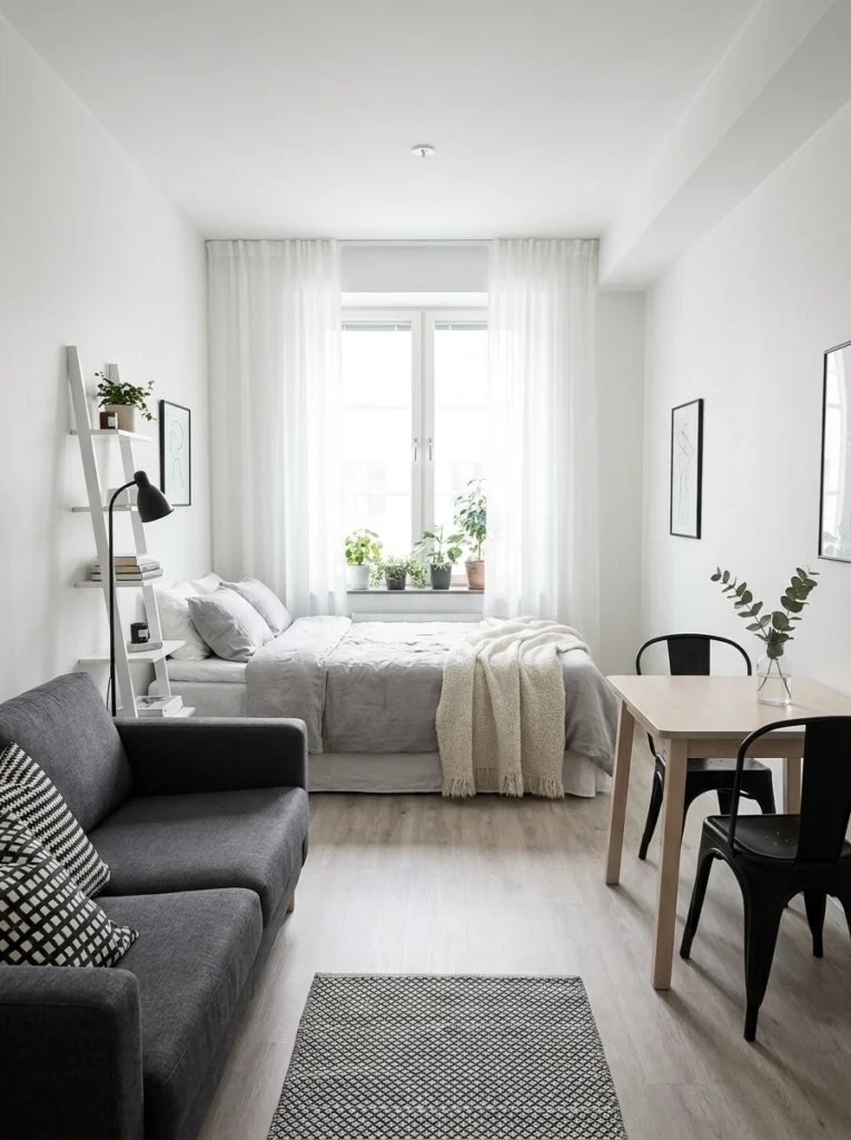 How Do I Organize a Tiny Studio Apartment