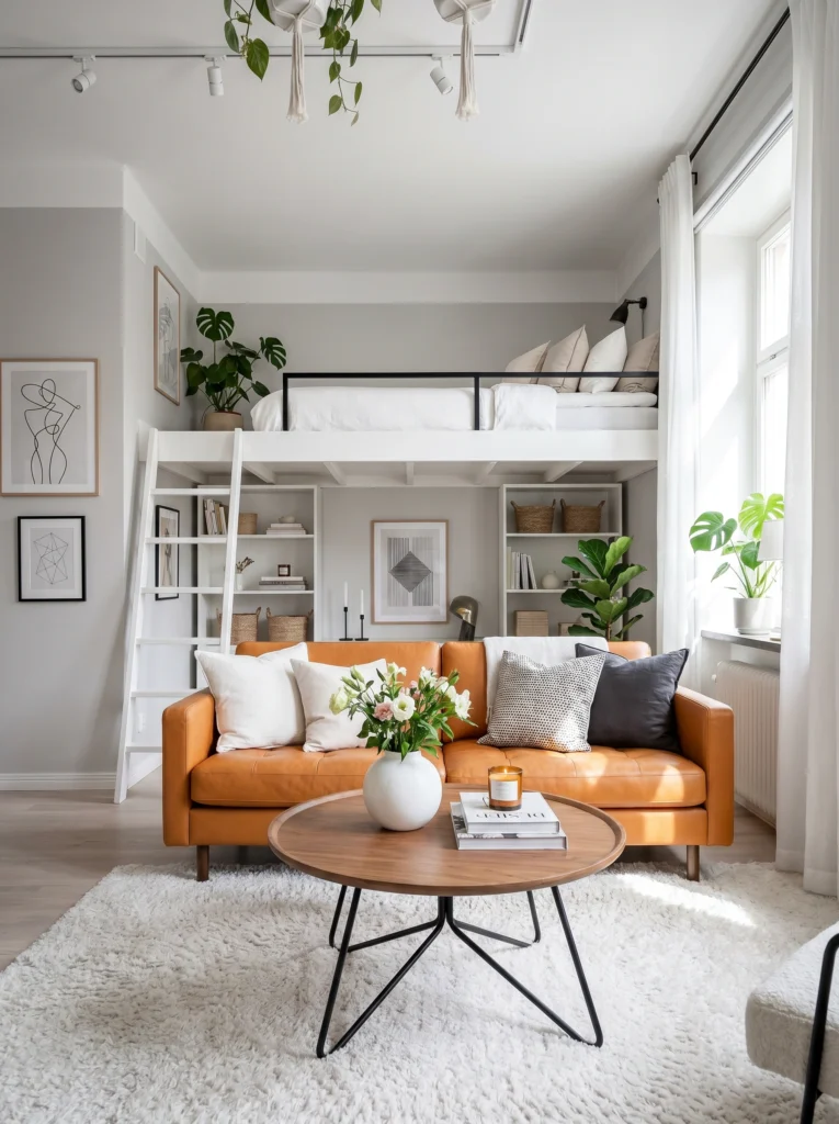 Genius Under-Loft Ideas for Studio Apartments