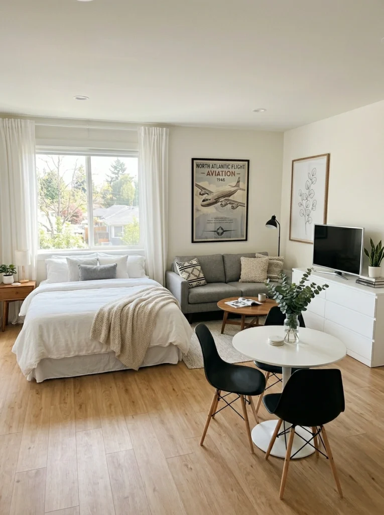 Mini Studio Apartment Dining Ideas