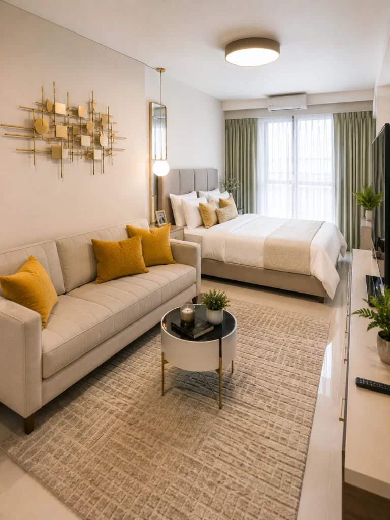 What Colors Make a Studio Apartment Look Bigger